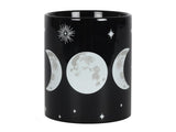 Triple Moon Mug - Moon Phases Black Mug