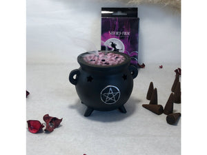 Witches Incense Cone Set with Incense Burner