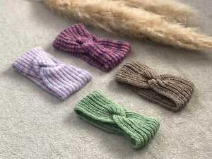 Knitted Knot Twist Headbands - Vintage Style Headband and Ear Warmers