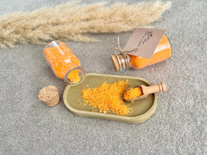 Total Detox Bath Salt in Glass Mason Jar - Home Spa Kit
