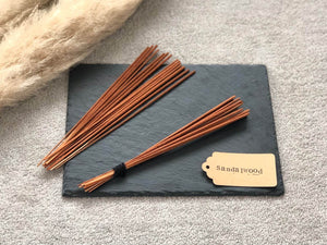 Eco Friendly Sandalwood Incense - Aromatherapy Incense Sandalwood Incense Sticks in Sustainable Bamboo