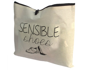 Shoe Storage Cotton Bags With Zip