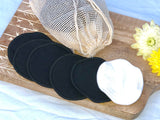 Bamboo & Organic Cotton Make-Up Removal Pads & Eco Wash Bag